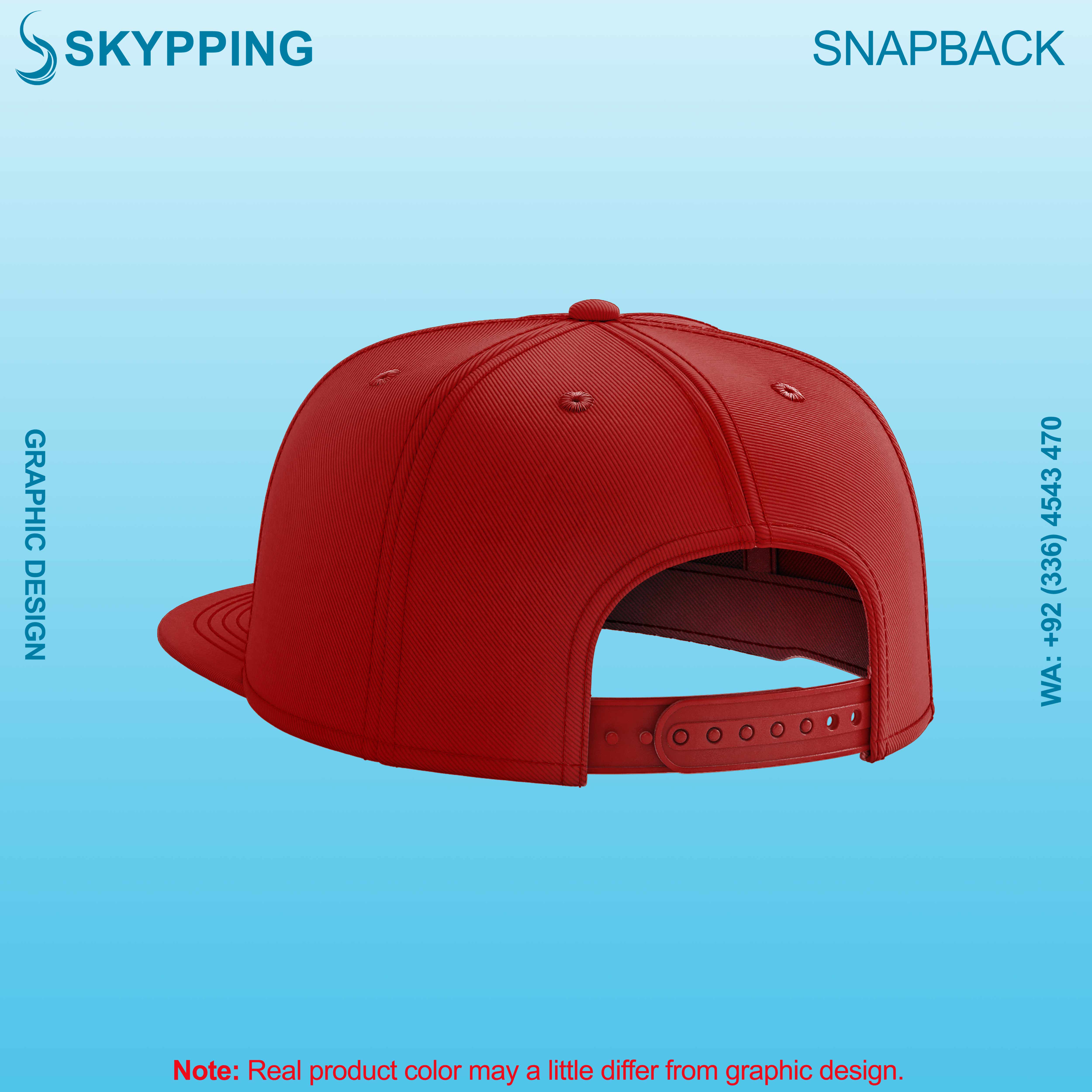 Snapback Hat - 5 Panel